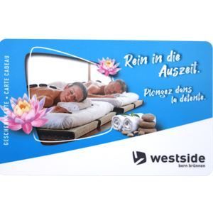 Image de Carte cadeau Westside «Plongez dans la détente» d'un montant au choix