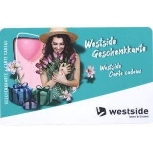 Image de Carte cadeau Westside «fleurs» d'un montant au choix pour la clientèle commerciale