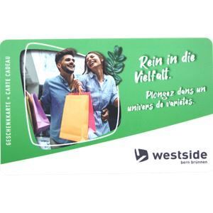 Image de Carte cadeau Westside «Plongez dans un univers de variétés» d'un montant au choix pour la clientèle commerciale
