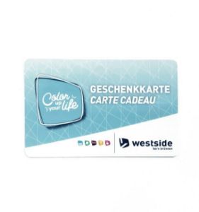 Bild von Westside Geschenkkarte  «Edition Hellblau» mit variablem Betrag